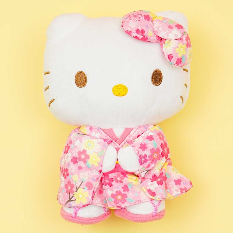 Hello Kitty Japanese Cherry Blossom Plushie - Medium