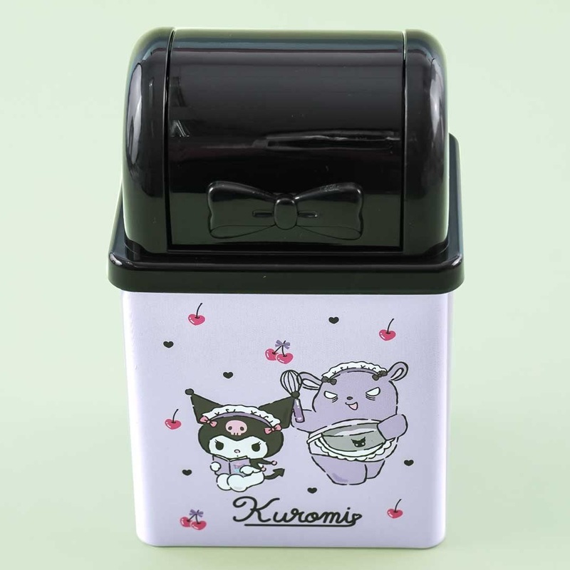 Kuromi Cherry Mini Wastebasket