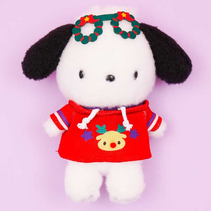 Pochacco Christmas Sweater Plushie - Medium