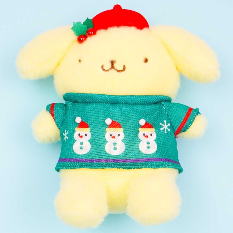 Pompompurin Christmas Sweater Plushie - Medium