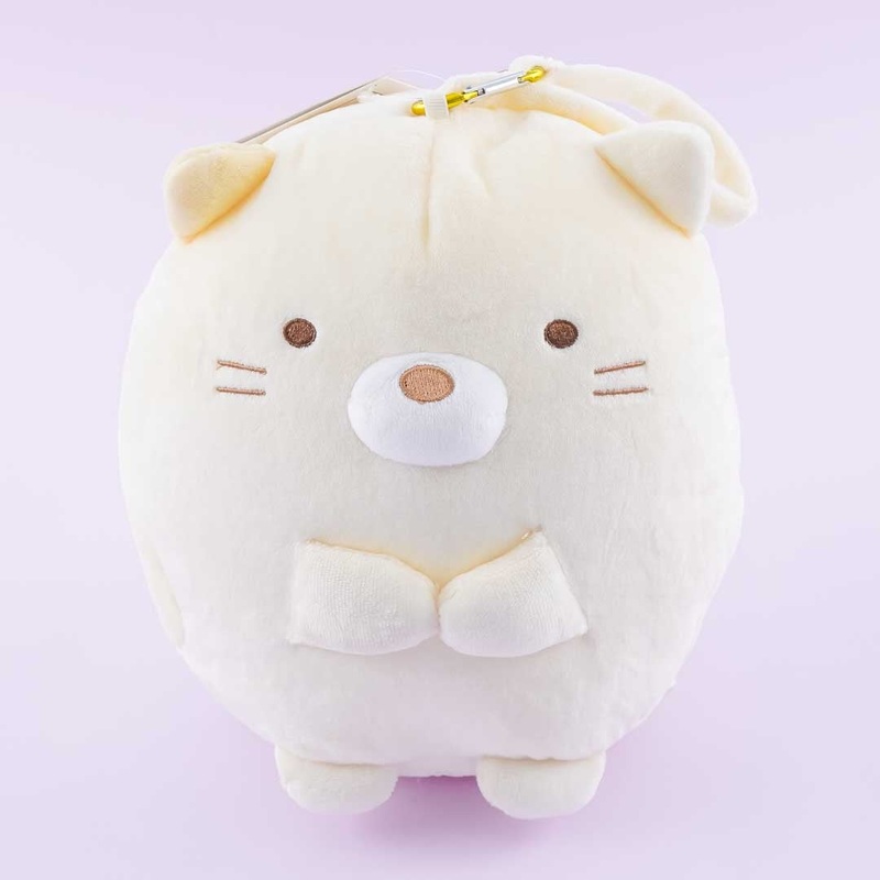 Sumikko Gurashi Neko 2-Way Cushion Plushie - Medium