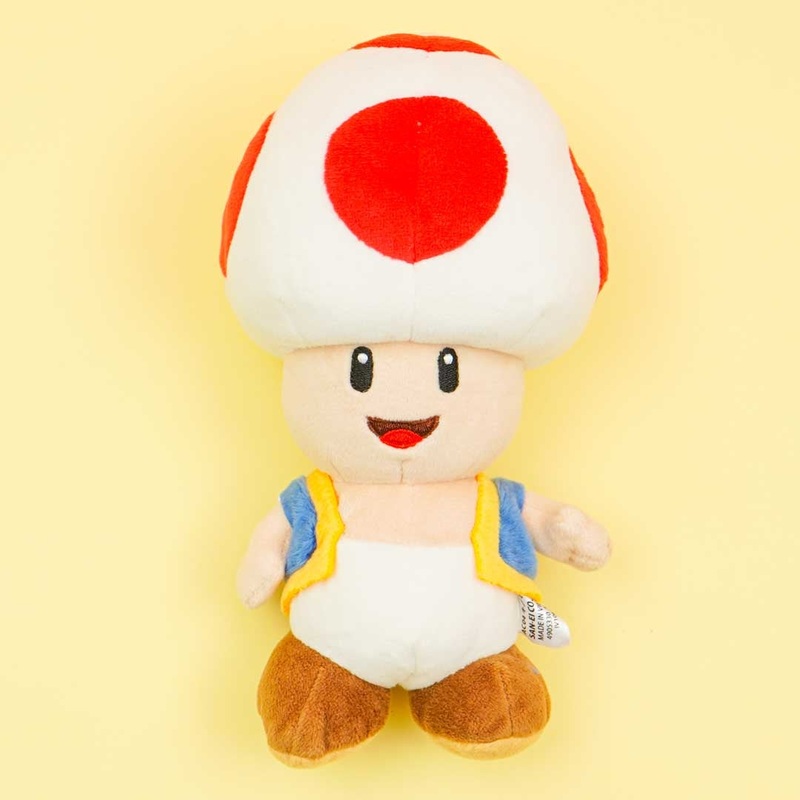 Super Mario All-Star Collection Plushie - Toad / Small