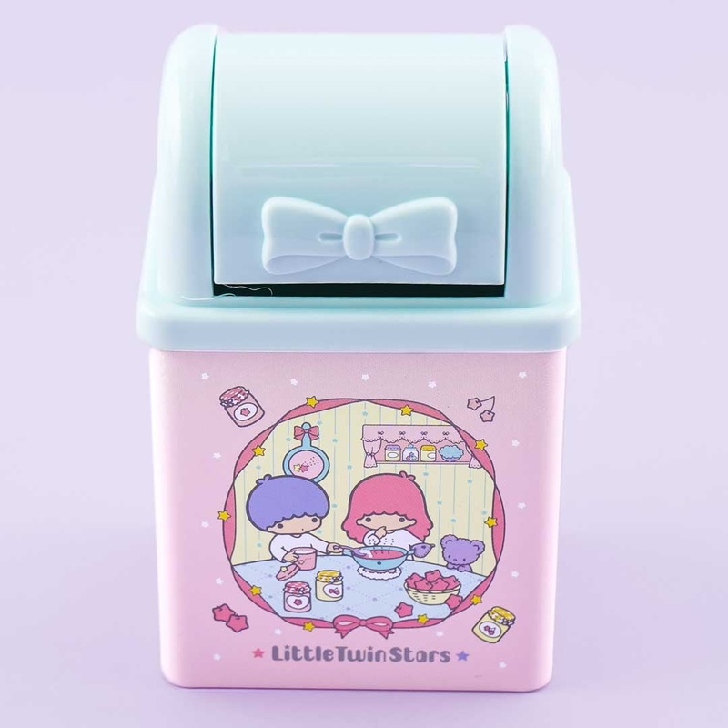 Little Twin Stars Sweet Home Wastebasket