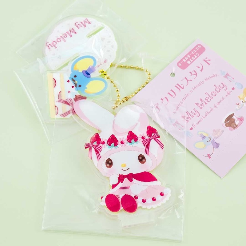 My Melody Sweet Lookbook Acrylic Stand Set - Strawberry Shortcake