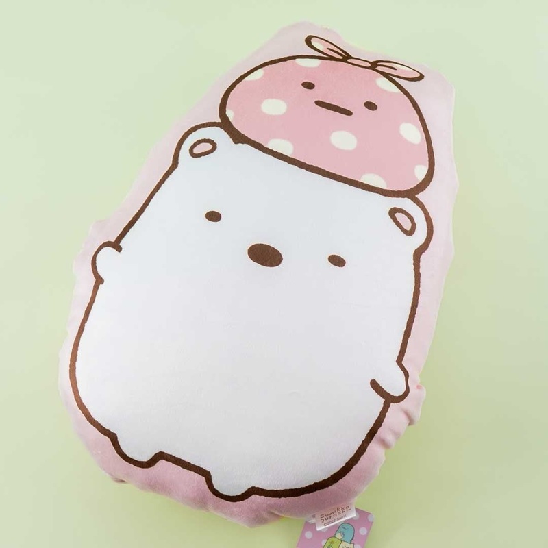 Sumikko Gurashi Die-Cut Cushion - Shirokuma