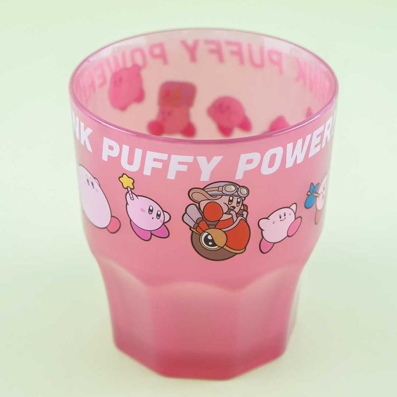 Kirby 30th Anniversary Pink Puffy Power Plastic Cup