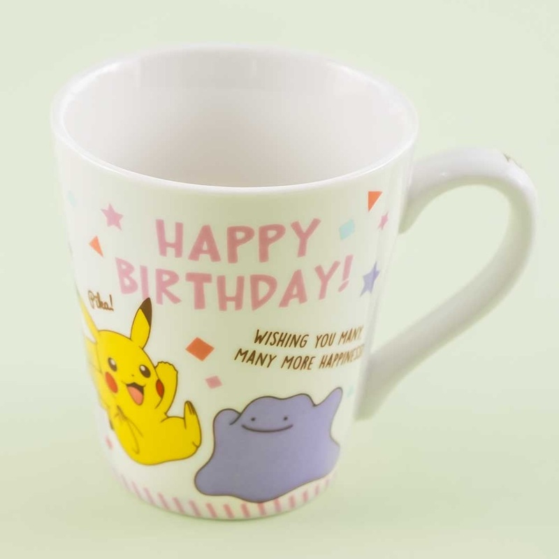 Pocket Monsters Message Mug - Pikachu & Ditto
