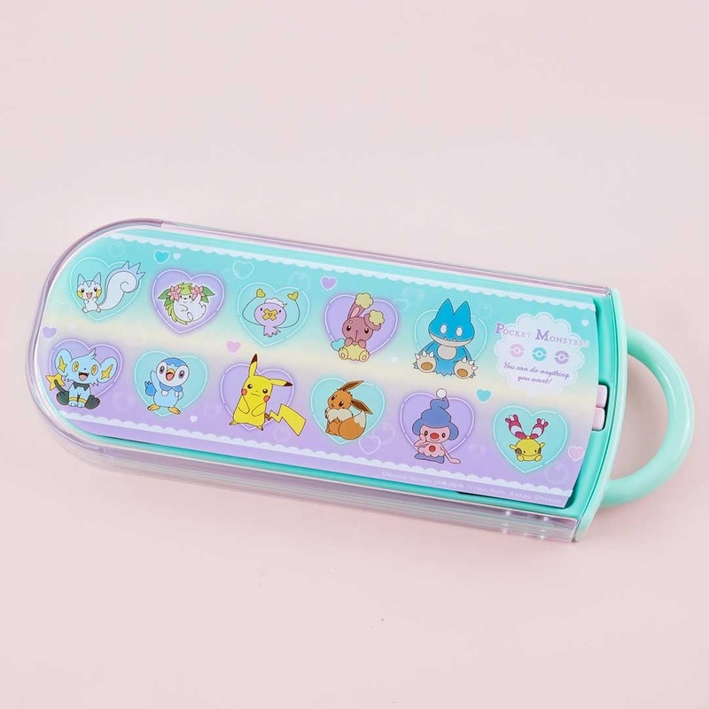 Pokemon Heart Bubble Utensil Set