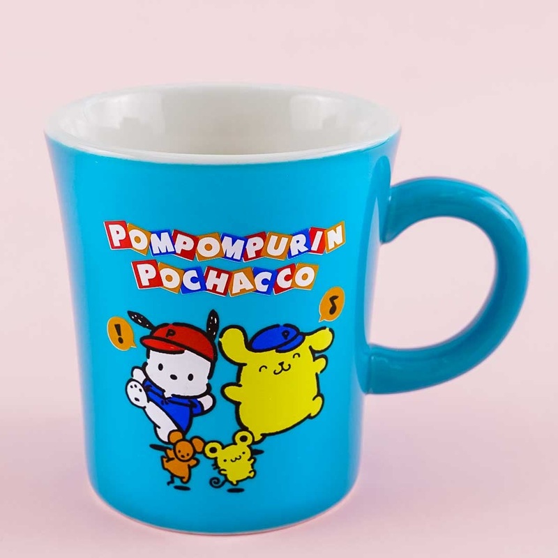 Pompompurin & Pochacco Dance Ceramic Mug