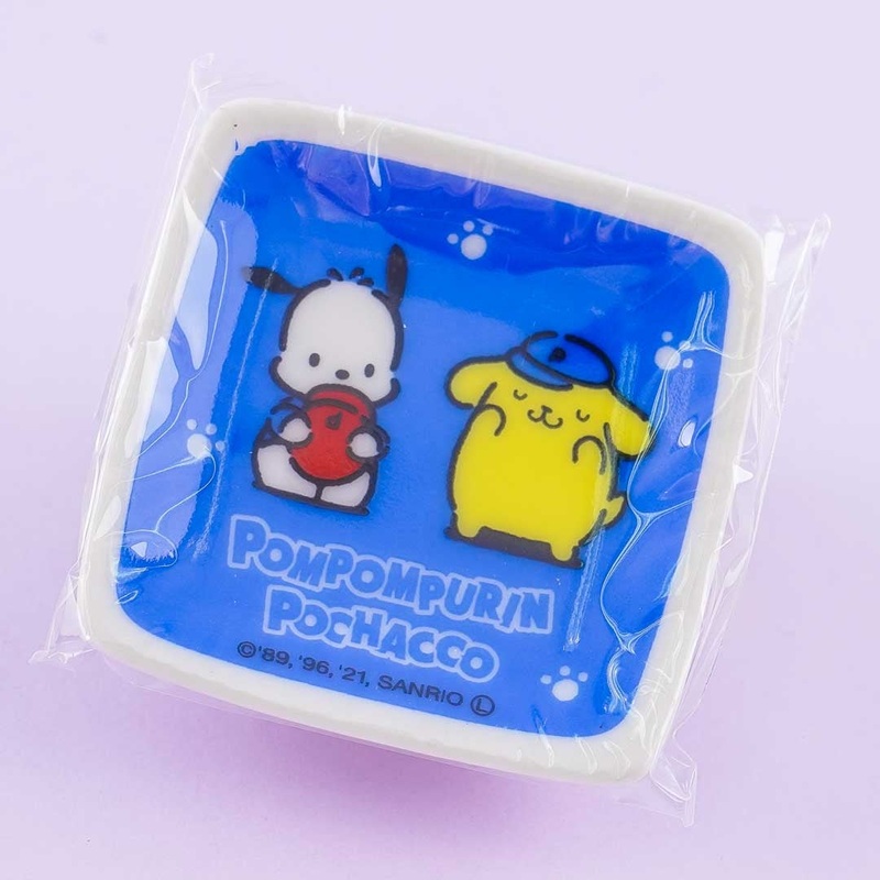 Pompompurin x Pochacco 25th Anniversary Mini Plate