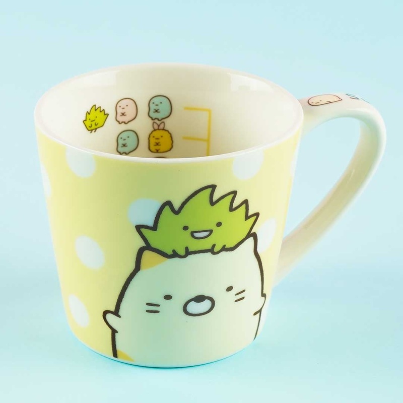 Sumikko Gurashi Ceramic Mug - Neko & Zassou