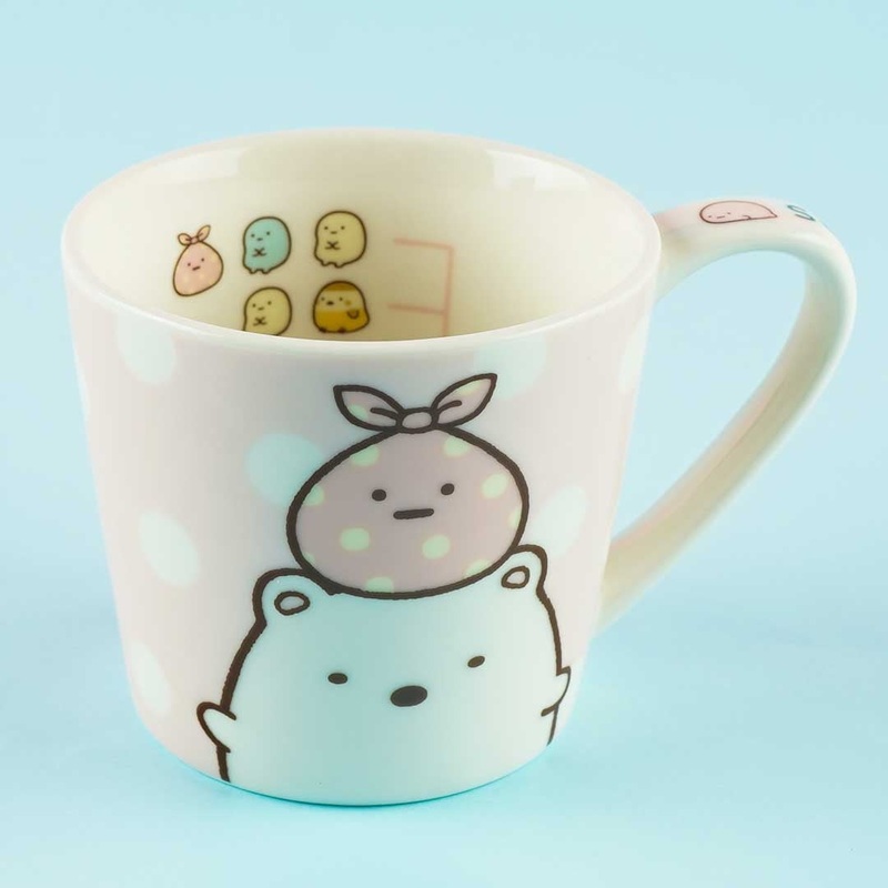Sumikko Gurashi Ceramic Mug - Shirokuma & Furoshiki