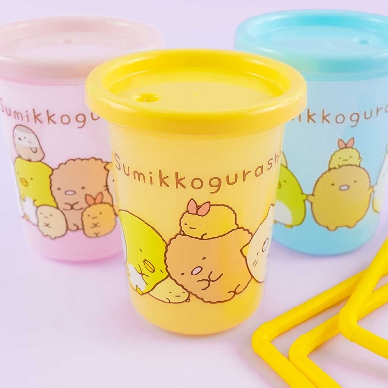 Sumikko Gurashi Reusable Tumbler With Straw Set
