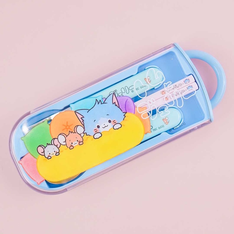 Tom & Jerry Manga Bedtime Utensil Set