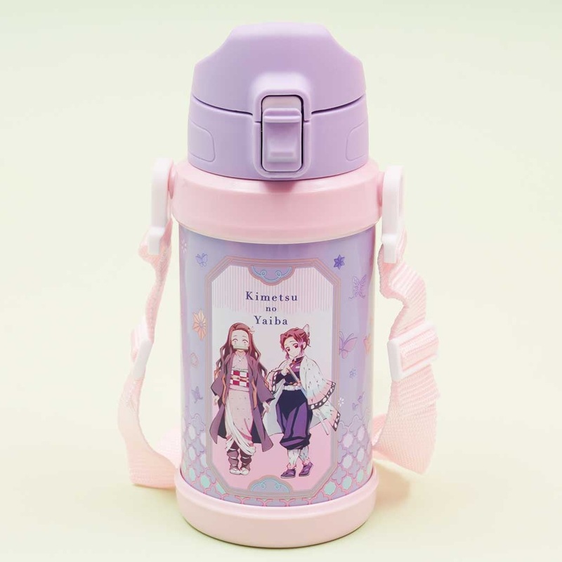 Demon Slayer Nezuko & Shinobu One-Push Water Bottle
