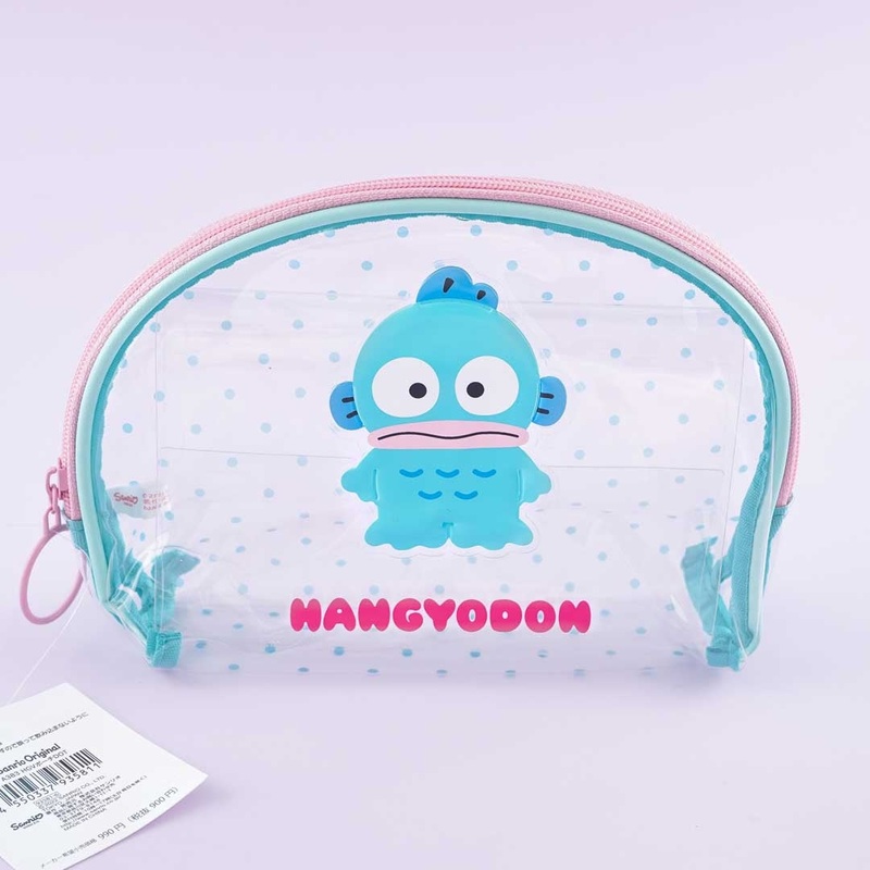 Hangyodon Polka Dots Clear Pouch
