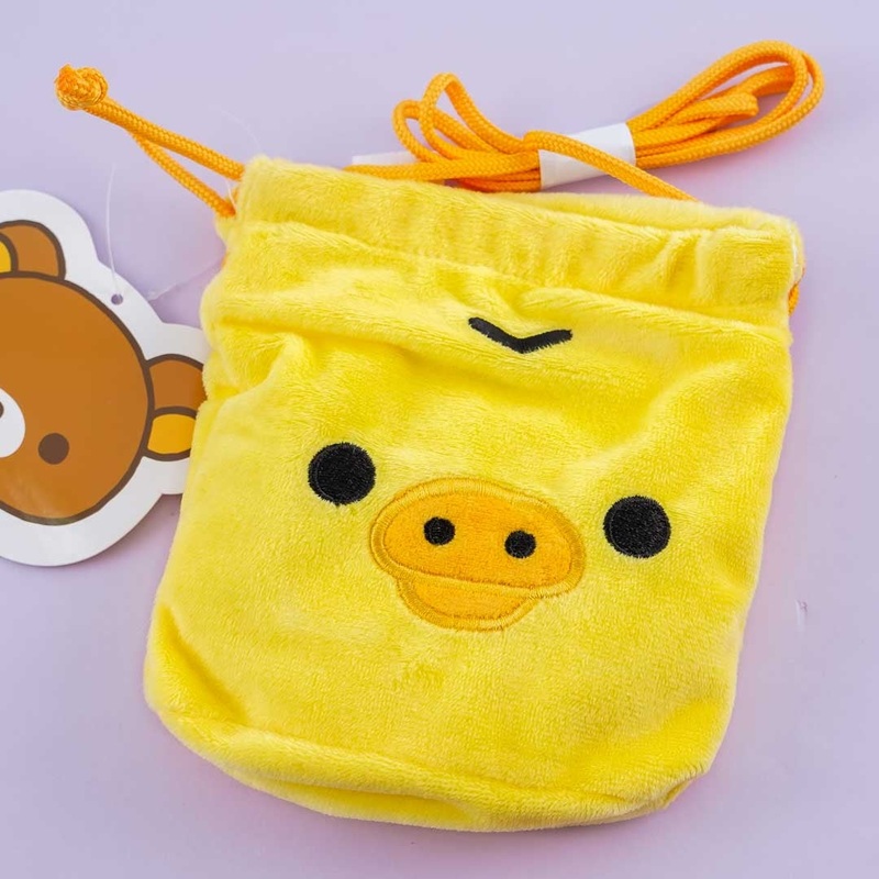 Kiiroitori Drawstring Neck Pouch