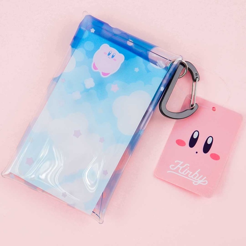 Kirby Stars Cloudy Clear Multi-Purpose Pouch