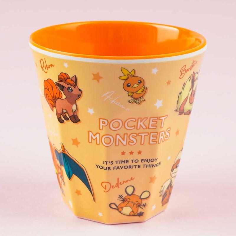 Pokemon Melamine Cup - Orange