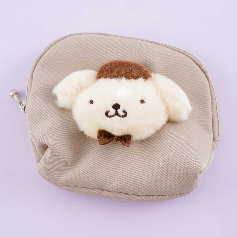 Pompompurin Fluffy Face Tissue Pouch