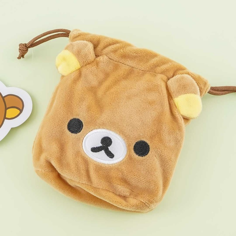 Rilakkuma Drawstring Neck Pouch