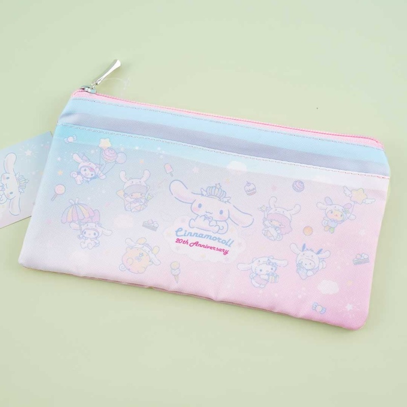 Cinnamoroll 20th Anniversary X Sanrio Characters Mask Pouch - Pink