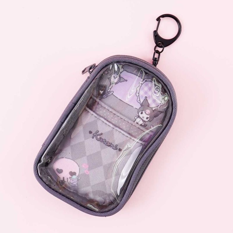 Kuromi Acrylic Stand Holder Clear Pouch