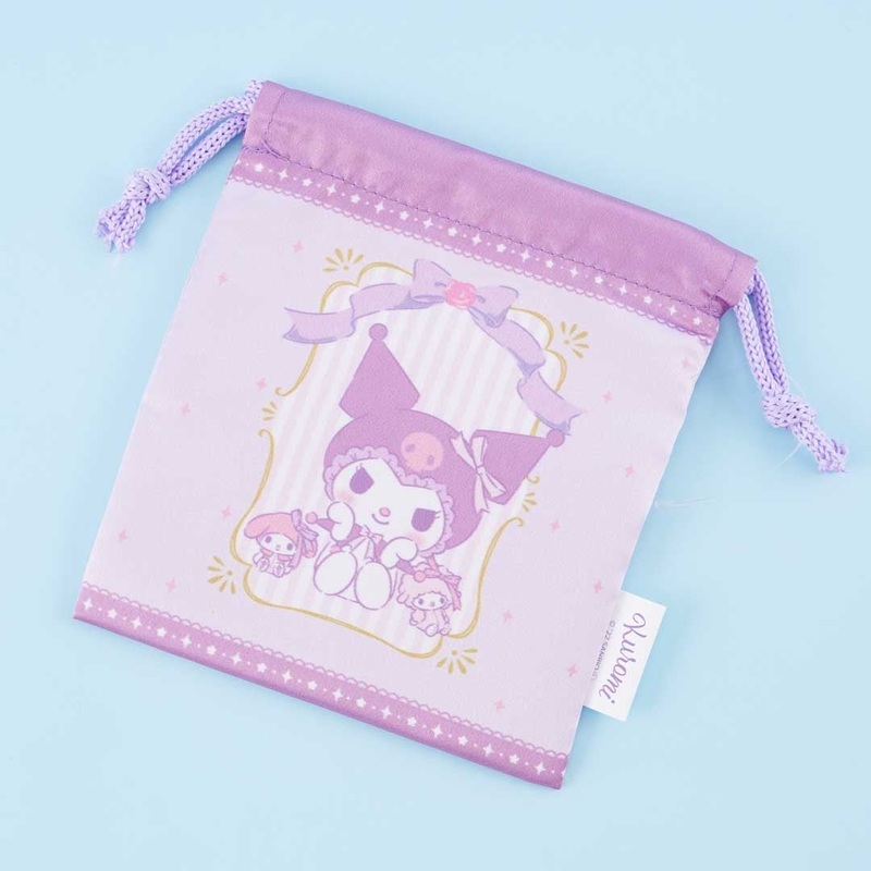 Kuromi Sweet Lolita Drawstring Pouch