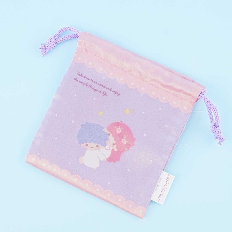Little Twin Stars Playtime Drawstring Pouch