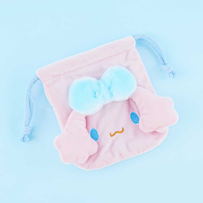 Cinnamoroll Die-Cut Drawstring Pouch - Poron