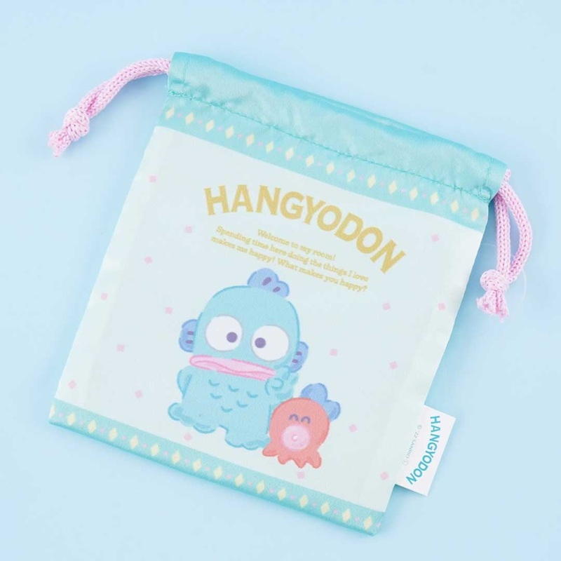 Hangyodon Art Afternoon Drawstring Pouch