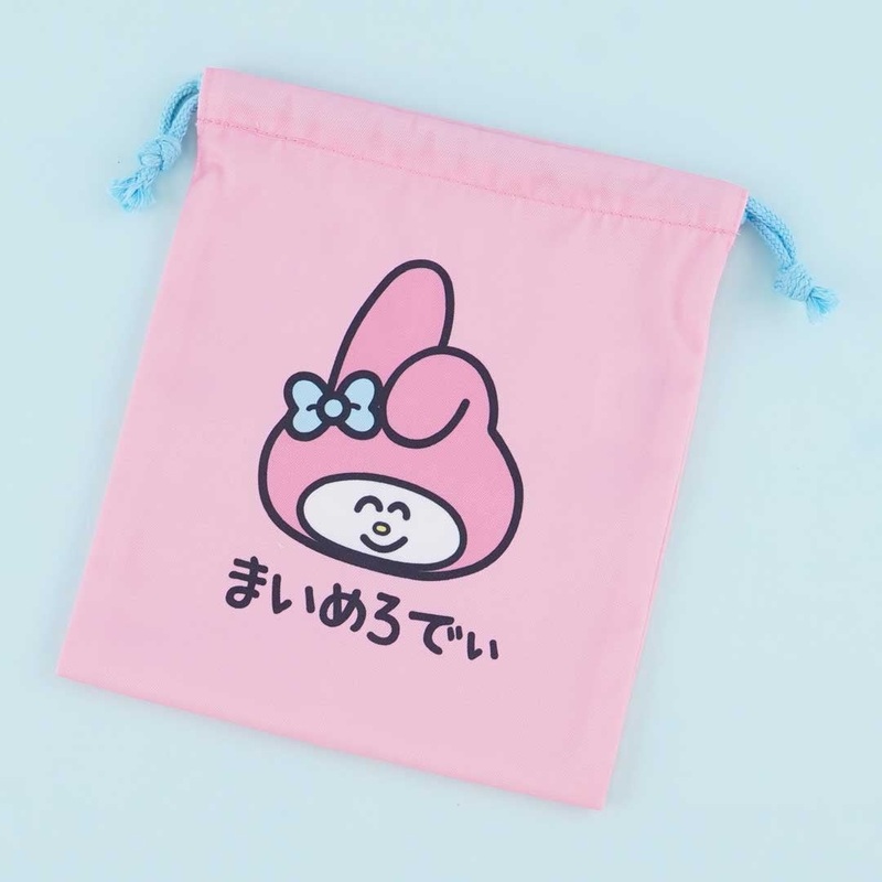 My Melody Oekaki-San Drawstring Pouch