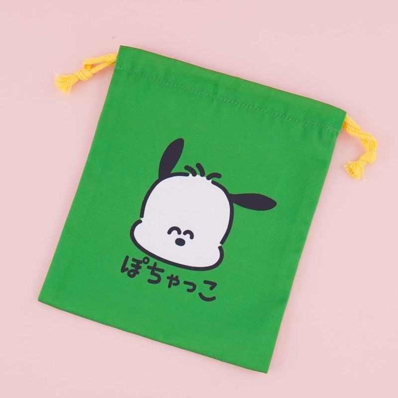 Pochacco Oekaki-San Drawstring Pouch