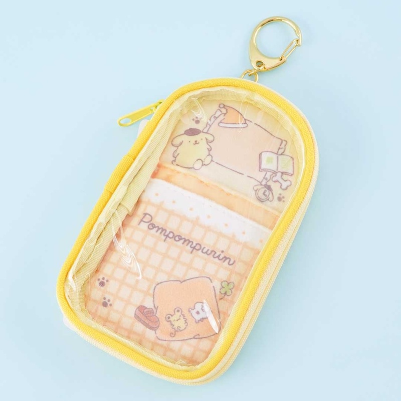 Pompompurin Acrylic Stand Holder Clear Pouch