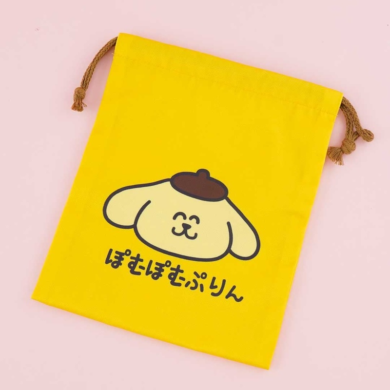 Pompompurin Oekaki-San Drawstring Pouch
