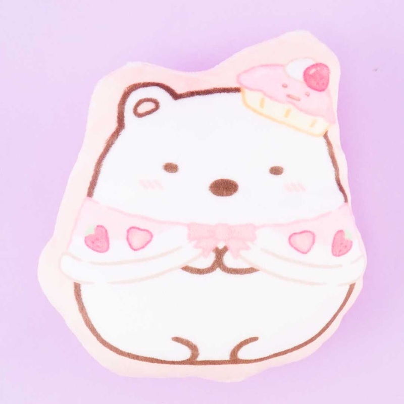 Sumikko Gurashi Sweets Plushie Pouch - Shirokuma