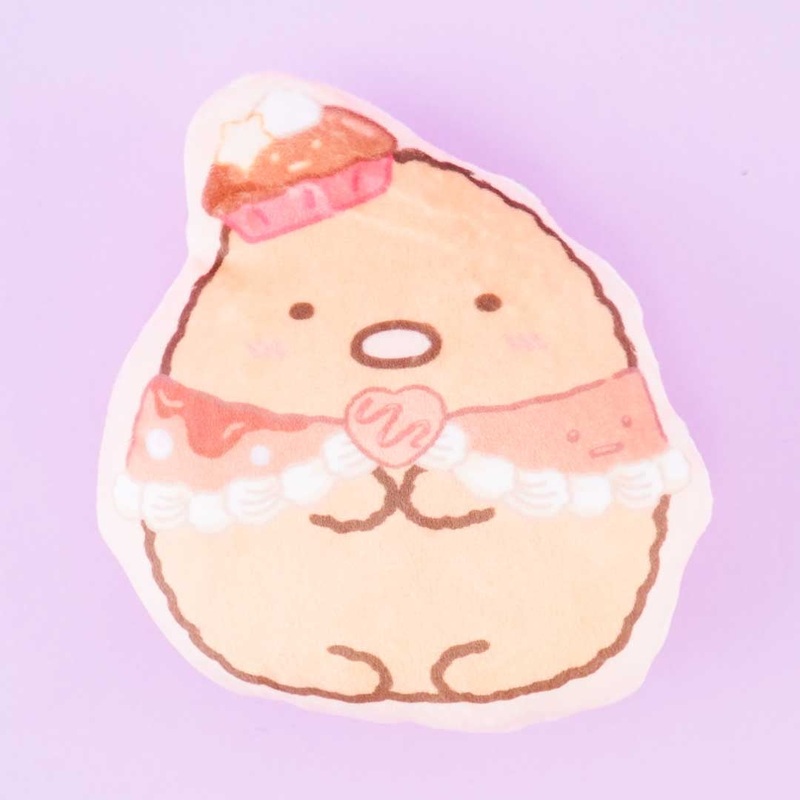 Sumikko Gurashi Sweets Plushie Pouch - Tonkatsu