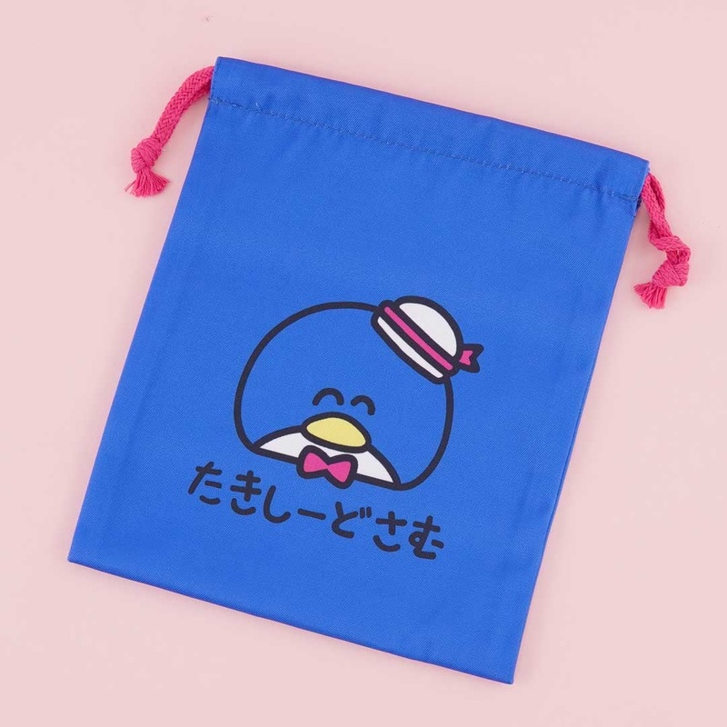 Tuxedosam Oekaki-San Drawstring Pouch