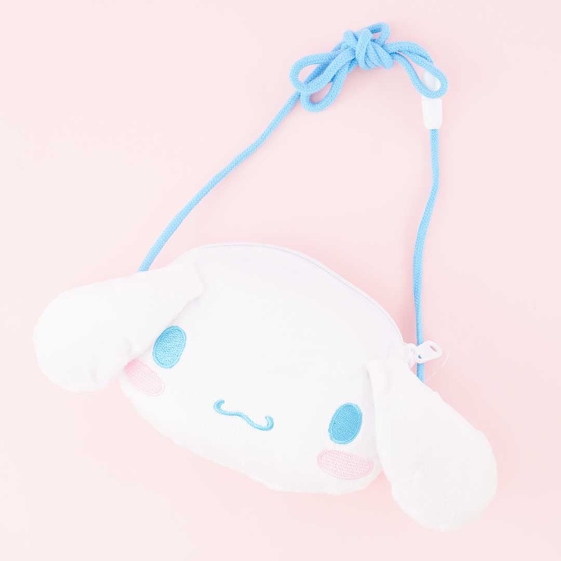 Cinnamoroll Soft Face Pouch With Neck Strap
