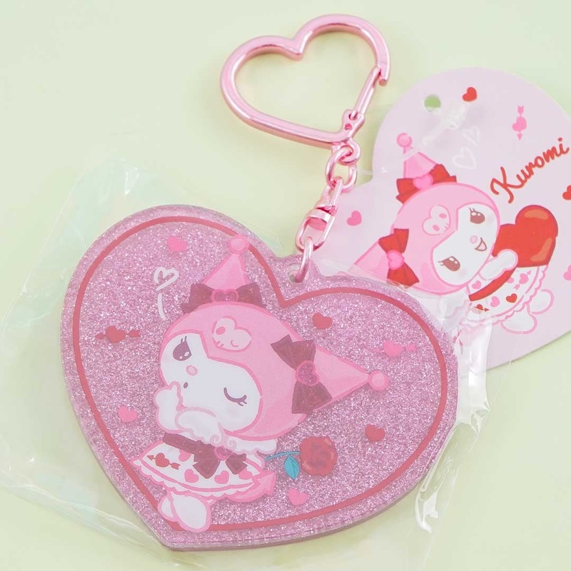 Kuromi Cupid Acrylic Charm