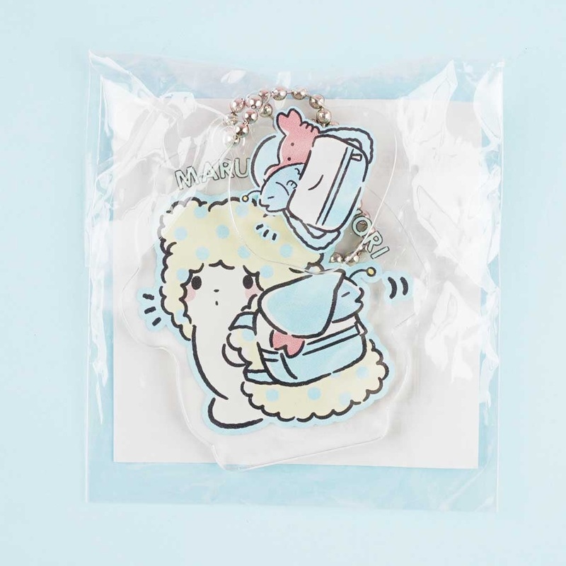 Marumofubiyori Backpack Acrylic Charm