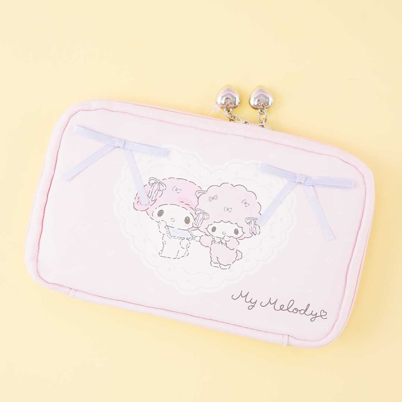 My Melody & My Sweet Piano Ribbons All Over Multipurpose Pouch