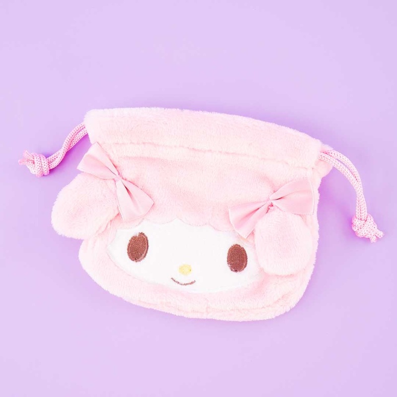 My Sweet Piano Fluffy Mini Drawstring Pouch