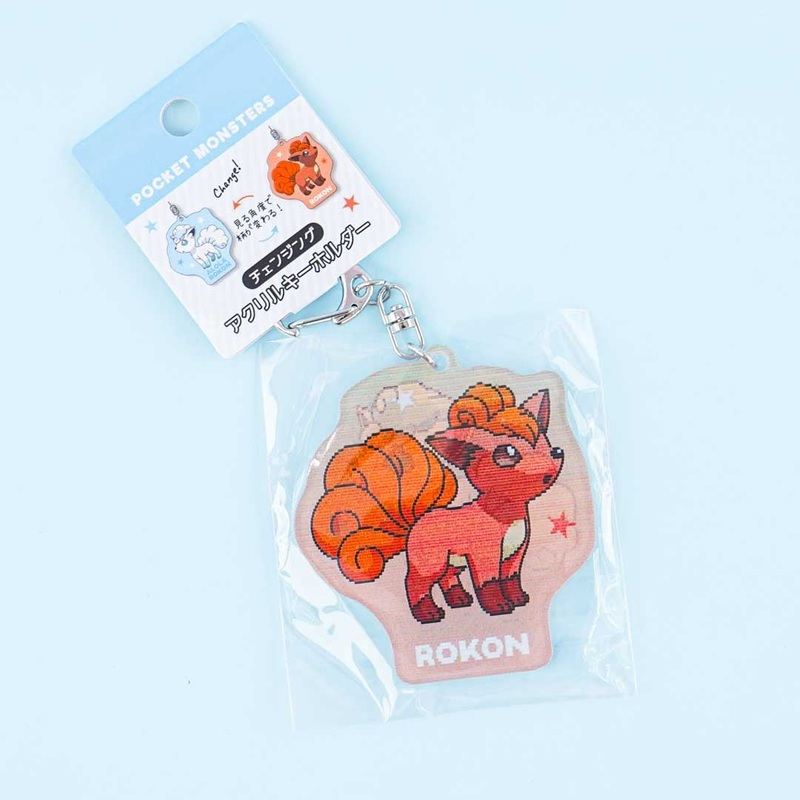 Pokmon Changing Acrylic Charm - Rokon