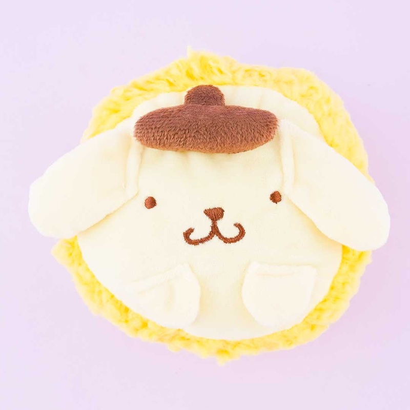 Pompompurin Wooly Macaron Pouch