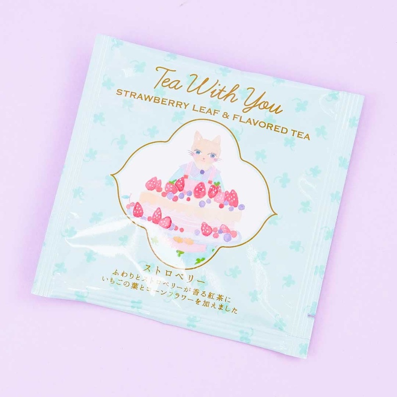 Tea With You Tea Bag - Strawberry Leaf