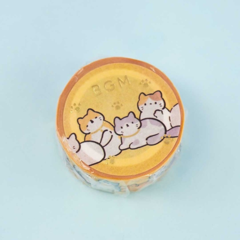 BGM Neko Washi Tape