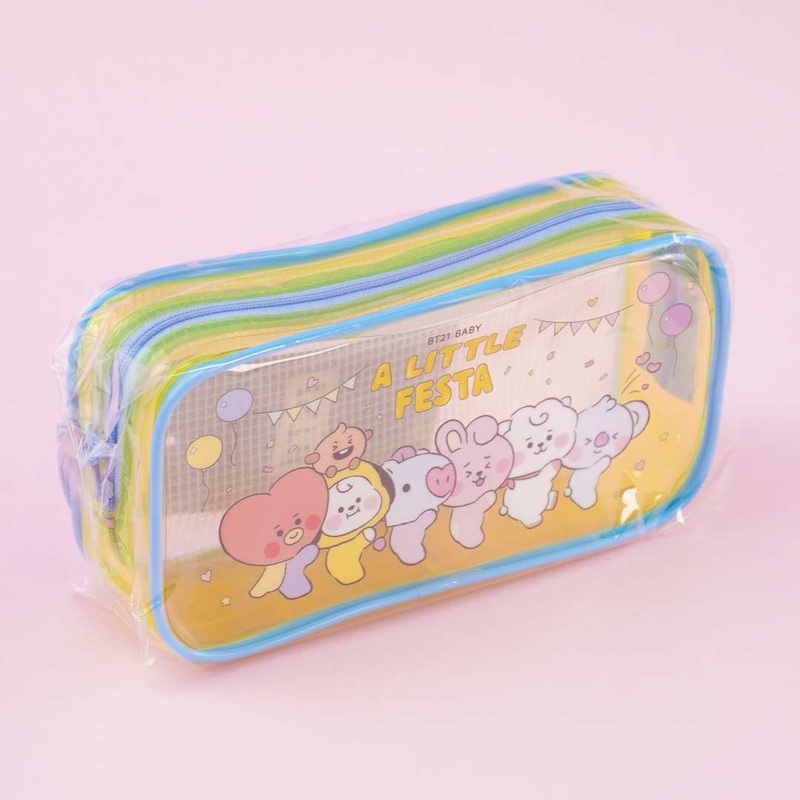 BT21 BABY A LITTLE FESTA Clear Pen Case