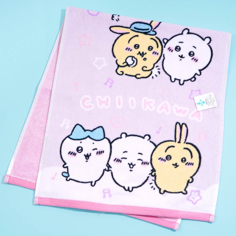 Chiikawa Together As Friends Face Towel