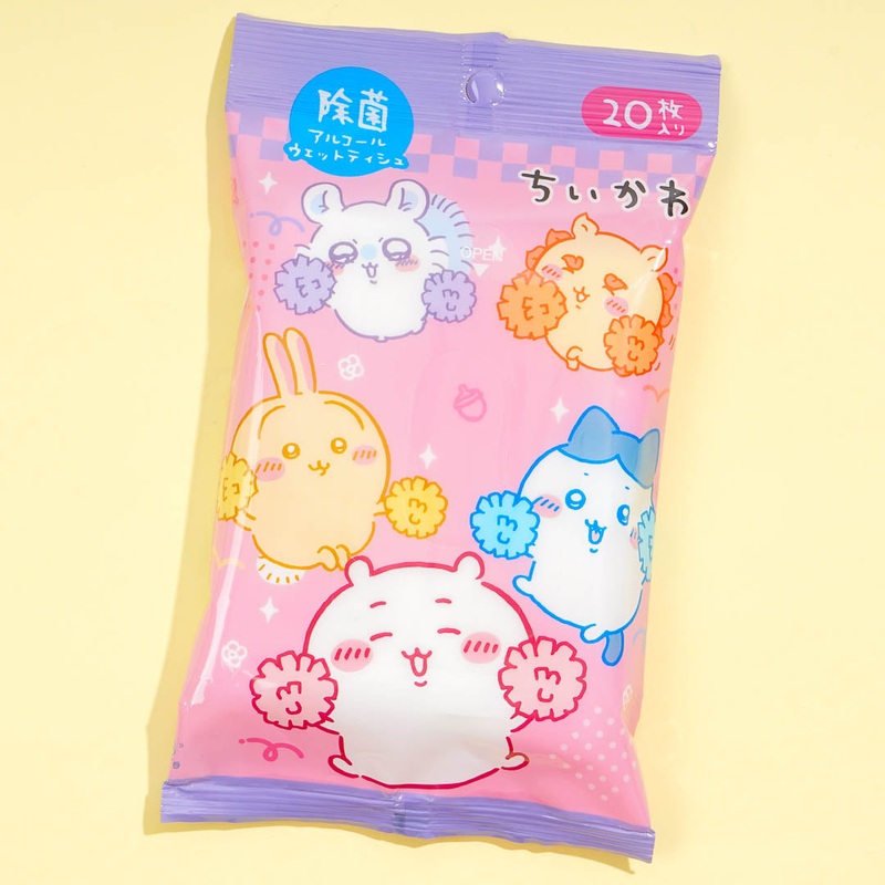 Chiikawa Disinfectant Alcohol Wet Wipes